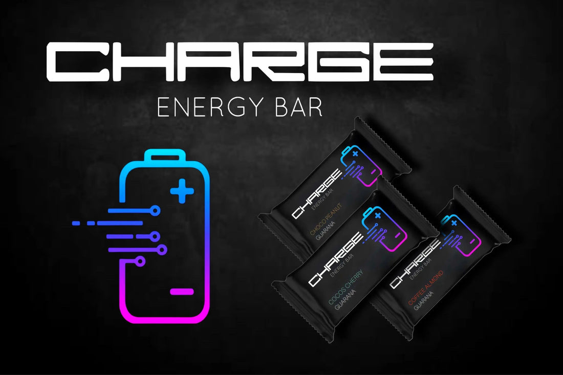 Energieriegel von Charge Energy Bar, Für mehr Energie beim Sport oder im Alltag, bei der nächsten Radtour oder beim Motorradausflug.