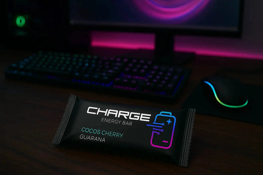 Energieriegel-beim-Gaming-anstatt-Energydrinks-Vorteile-Wirkung Charge Energy Bar
