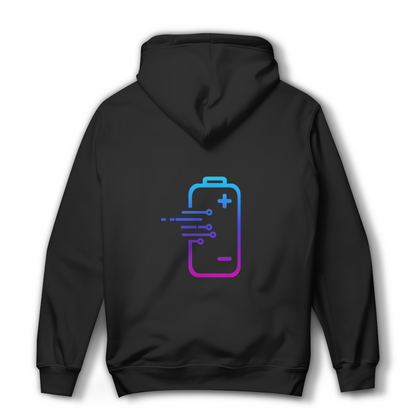 Damen Hoodie CHARGE BAR Printegy
