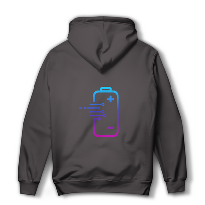 Damen Hoodie CHARGE BAR Printegy