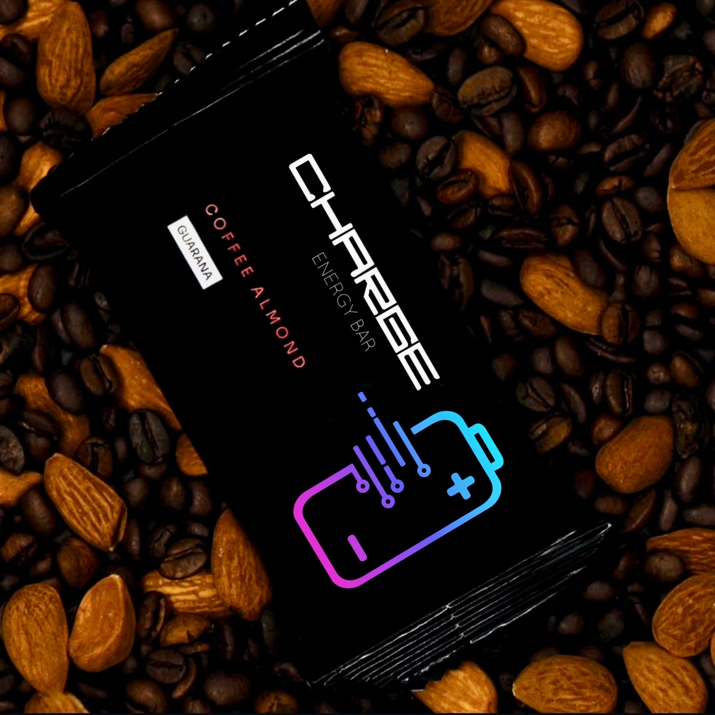 CHARGE BAR Coffee Almond Energieriegel (12x65g)